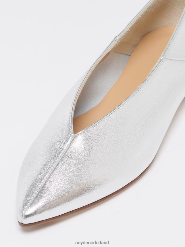 schoenen nl Aeyde moa zilver nappa 624HJR217