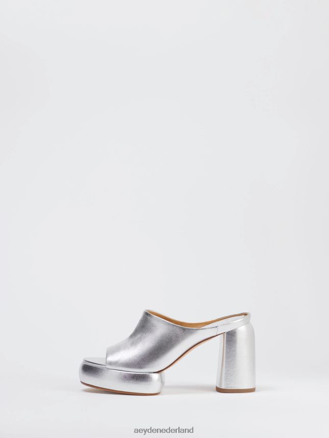 schoenen nl Aeyde ornella zilver nappa 624HJR171