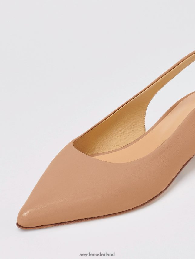 schoenen nl Aeyde rae hazelnoot nappa 624HJR227