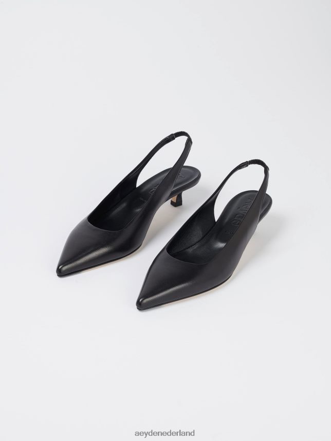 schoenen nl Aeyde valerie zwart nappa 624HJR228