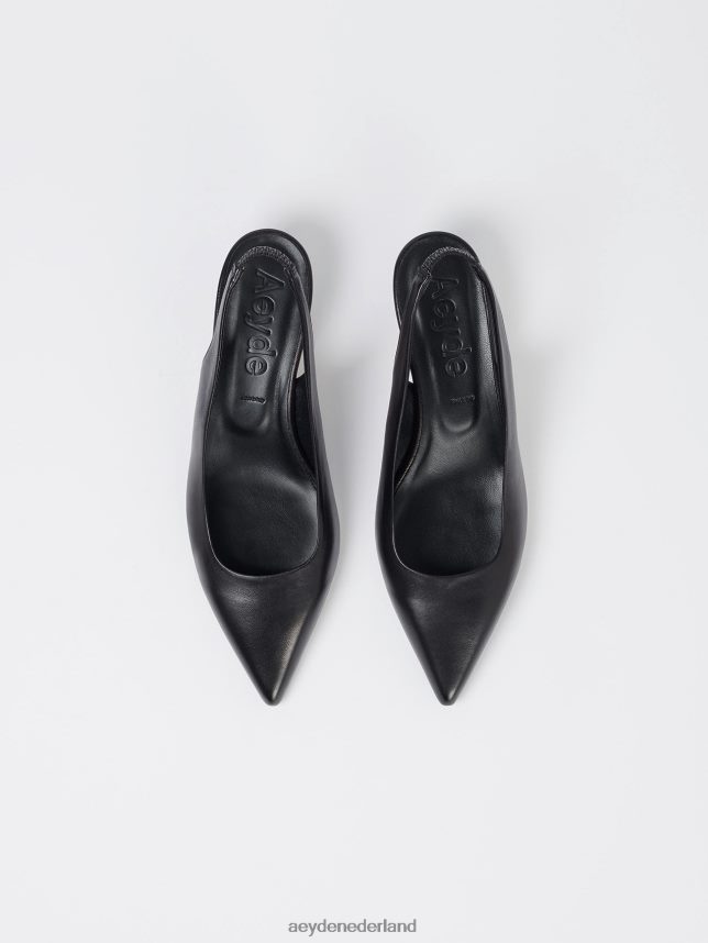 schoenen nl Aeyde valerie zwart nappa 624HJR228