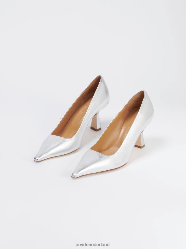schoenen nl Aeyde zandra zilver nappa 624HJR108