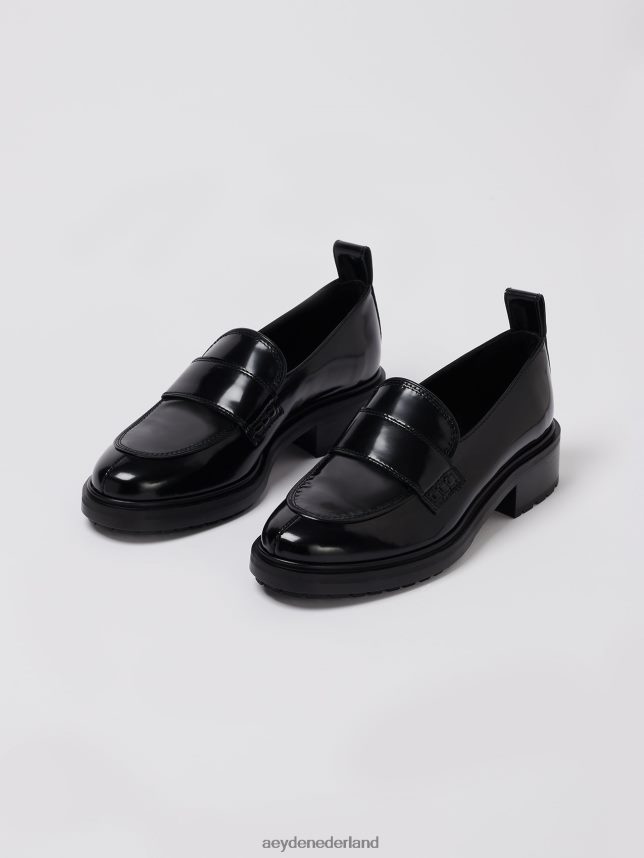 schoenen nl Aeyde Ruth zwarte polido 624HJR236