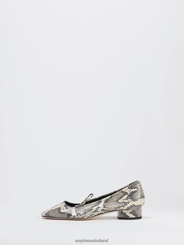 schoenen nl Aeyde Darja romige slang 624HJR155
