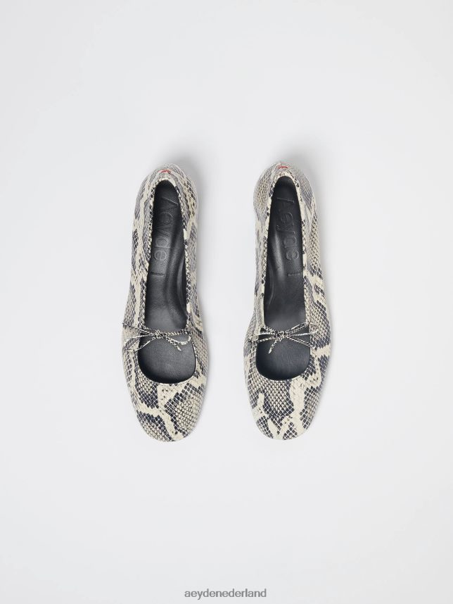 schoenen nl Aeyde Darja romige slang 624HJR155