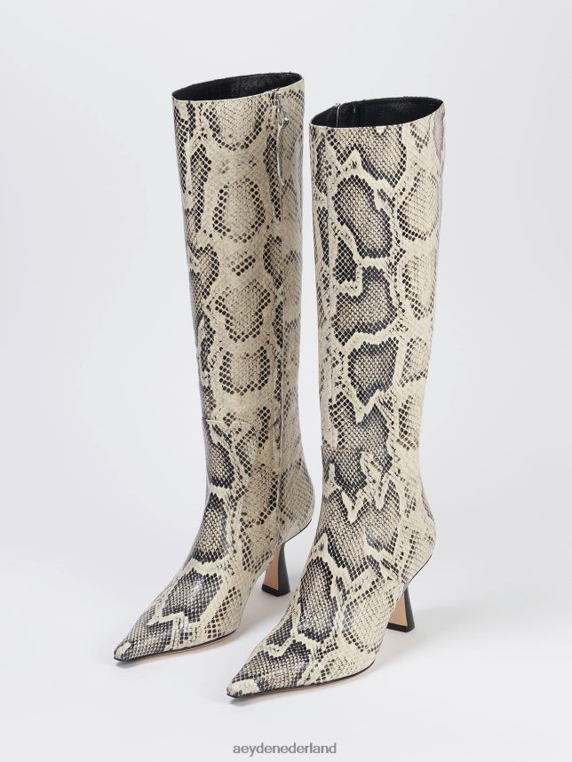 schoenen nl Aeyde Esmé romige slang 624HJR59