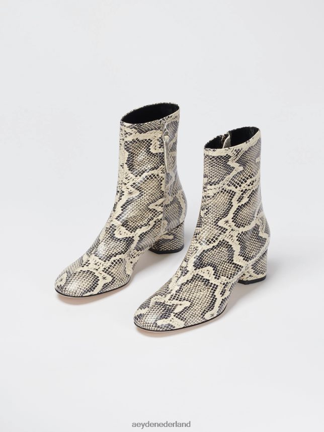 schoenen nl Aeyde allegra romige slang 624HJR68