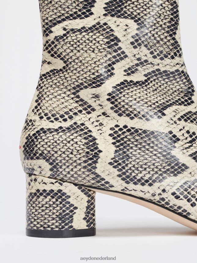 schoenen nl Aeyde allegra romige slang 624HJR68