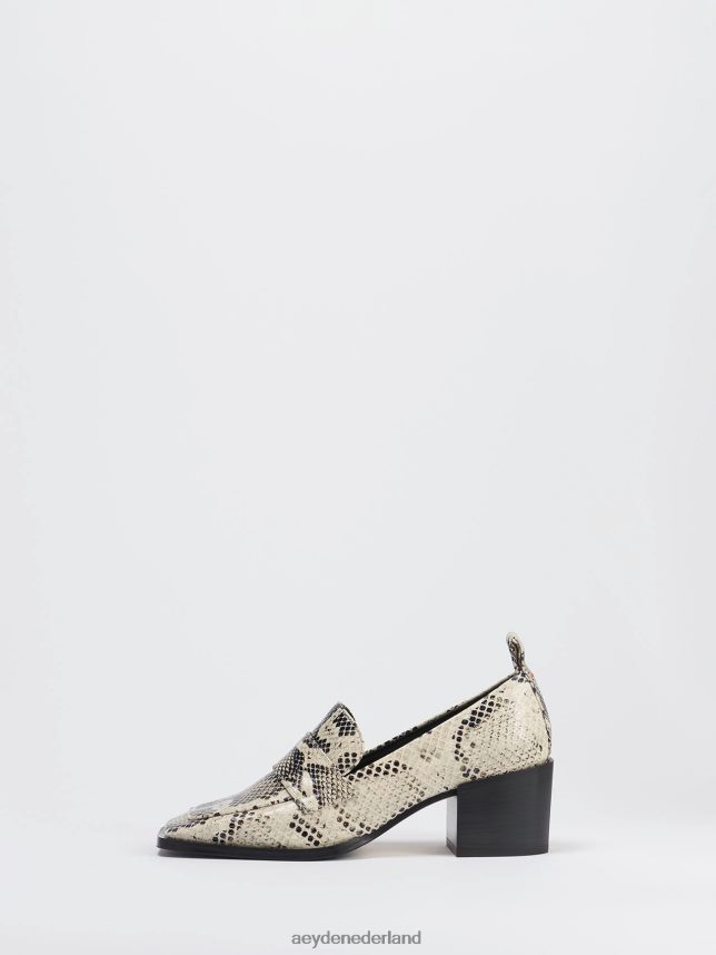 schoenen nl Aeyde anka romige slang 624HJR175