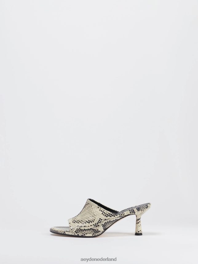 schoenen nl Aeyde arabella romige slang 624HJR168