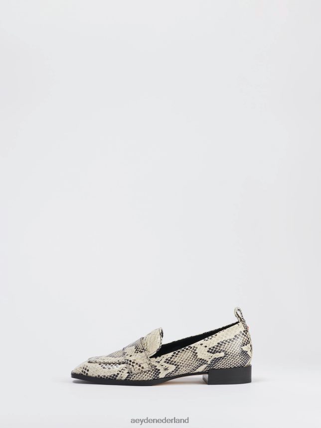 schoenen nl Aeyde julie romige slang 624HJR182
