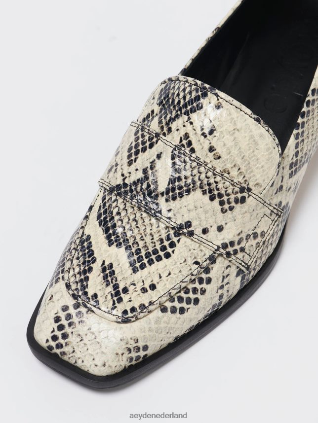 schoenen nl Aeyde julie romige slang 624HJR182