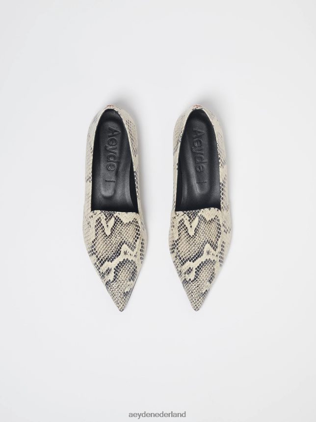 schoenen nl Aeyde martha romige slang 624HJR213