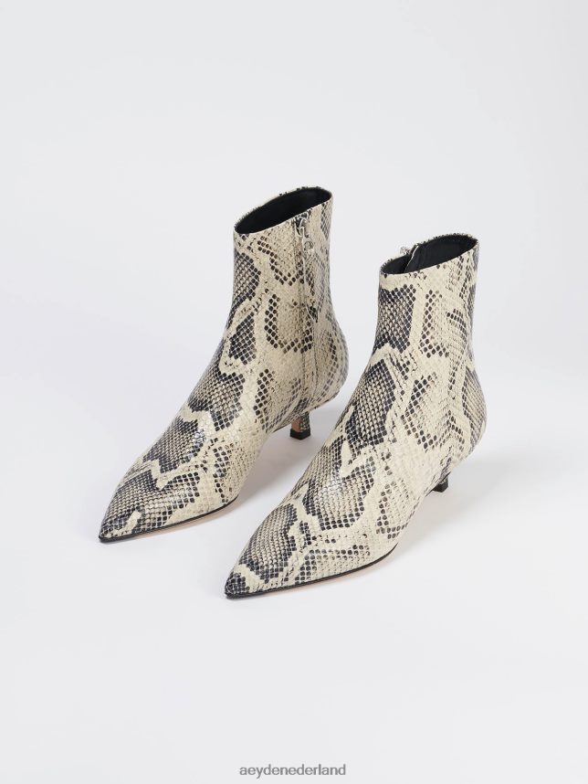 schoenen nl Aeyde sofie romige slang 624HJR253