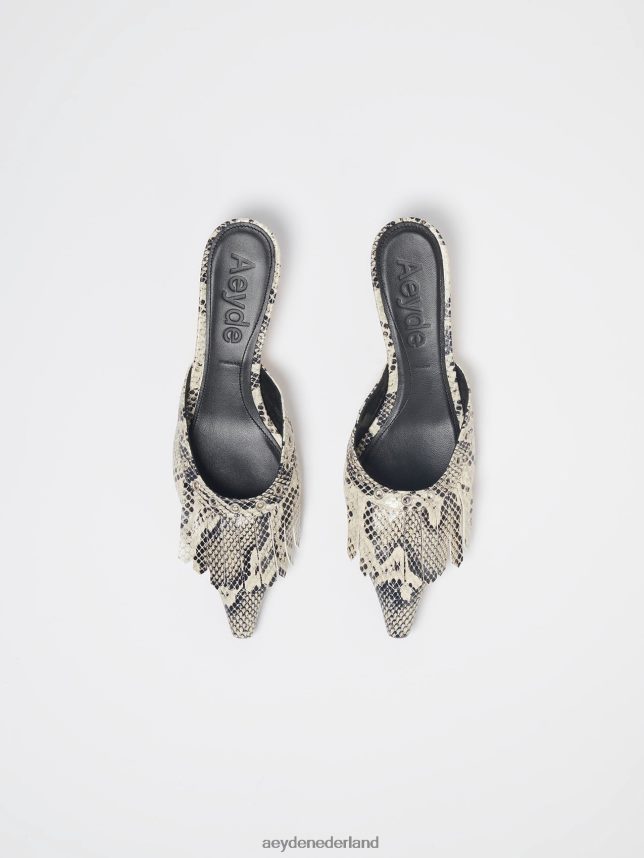 schoenen nl Aeyde tania romige slang 624HJR99