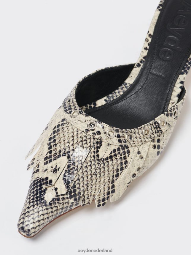 schoenen nl Aeyde tania romige slang 624HJR99