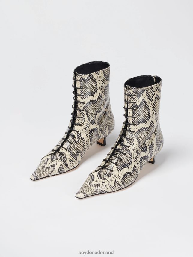 schoenen nl Aeyde trixi romige slang 624HJR105
