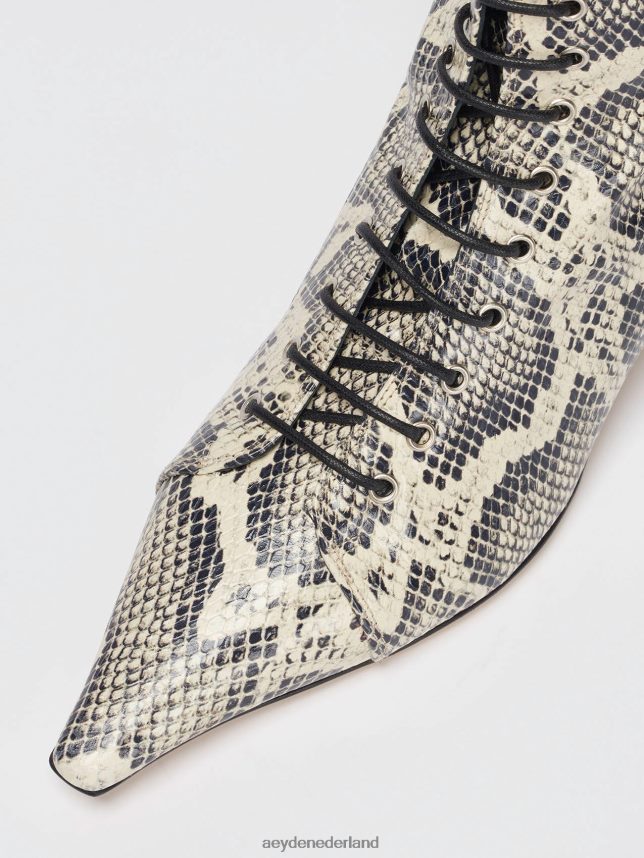schoenen nl Aeyde trixi romige slang 624HJR105