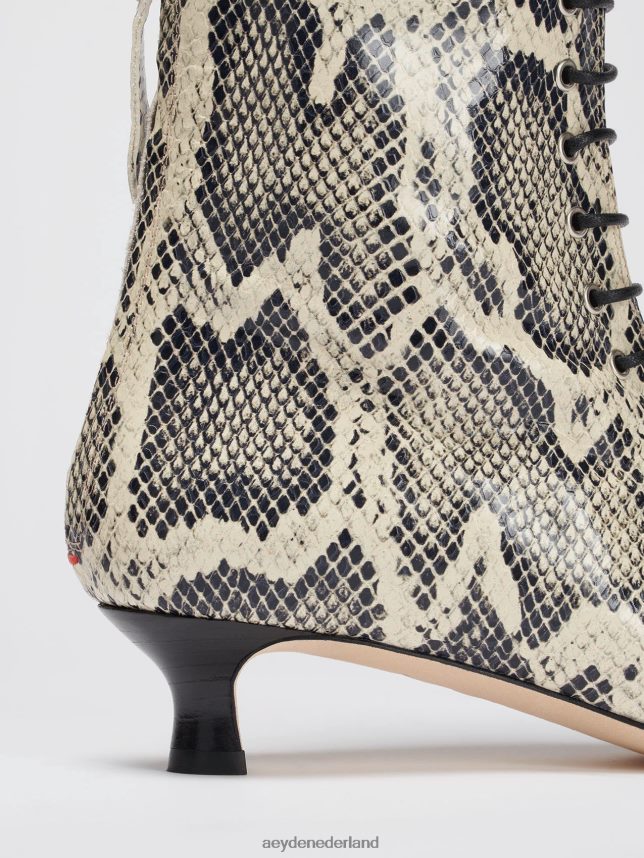 schoenen nl Aeyde trixi romige slang 624HJR105