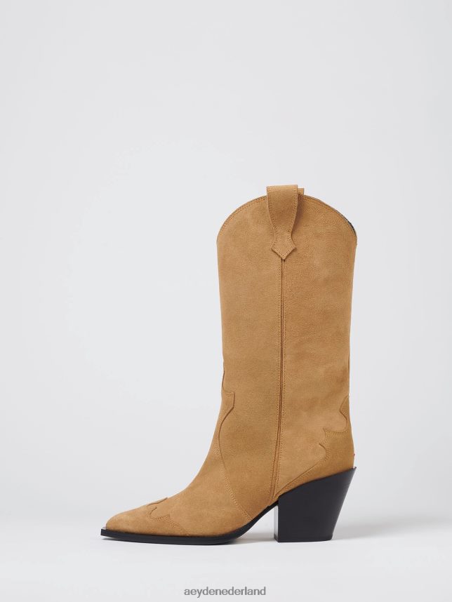 schoenen nl Aeyde Ariël karamel suède 624HJR260