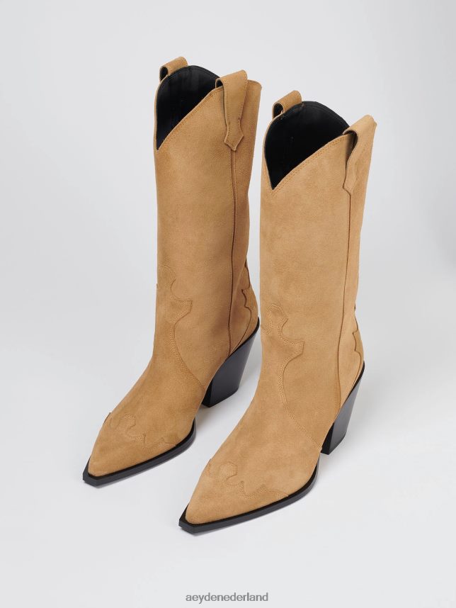 schoenen nl Aeyde Ariël karamel suède 624HJR260