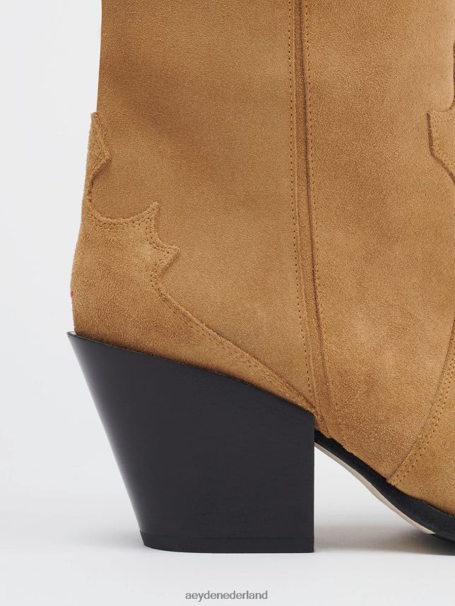 schoenen nl Aeyde Ariël karamel suède 624HJR260