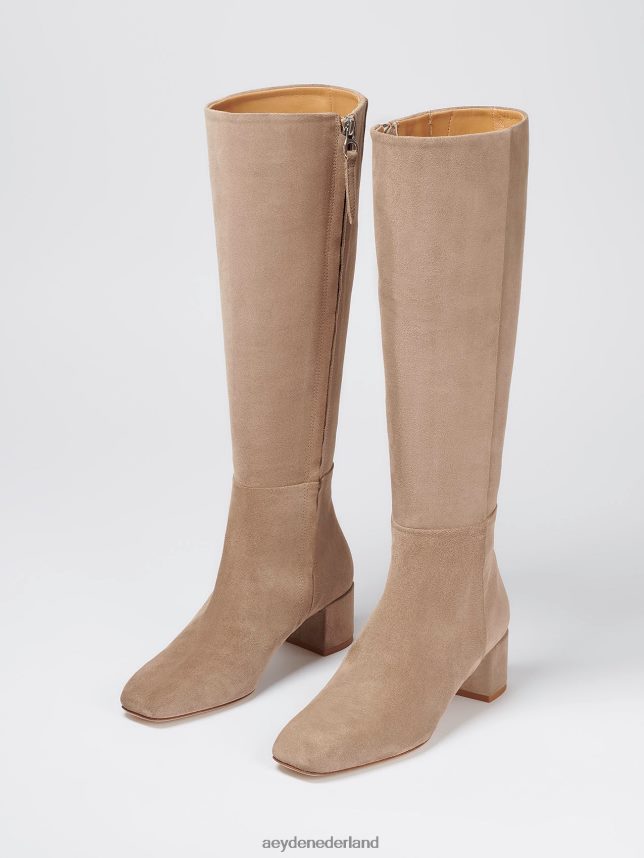 schoenen nl Aeyde Laura steen suède 624HJR121