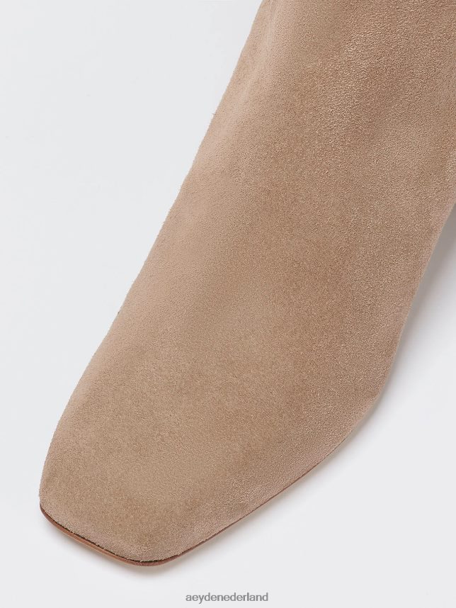 schoenen nl Aeyde Laura steen suède 624HJR121