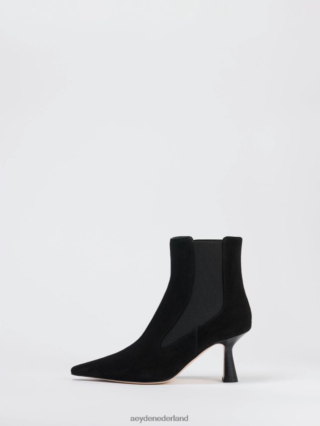 schoenen nl Aeyde Selena zwart suède 624HJR243