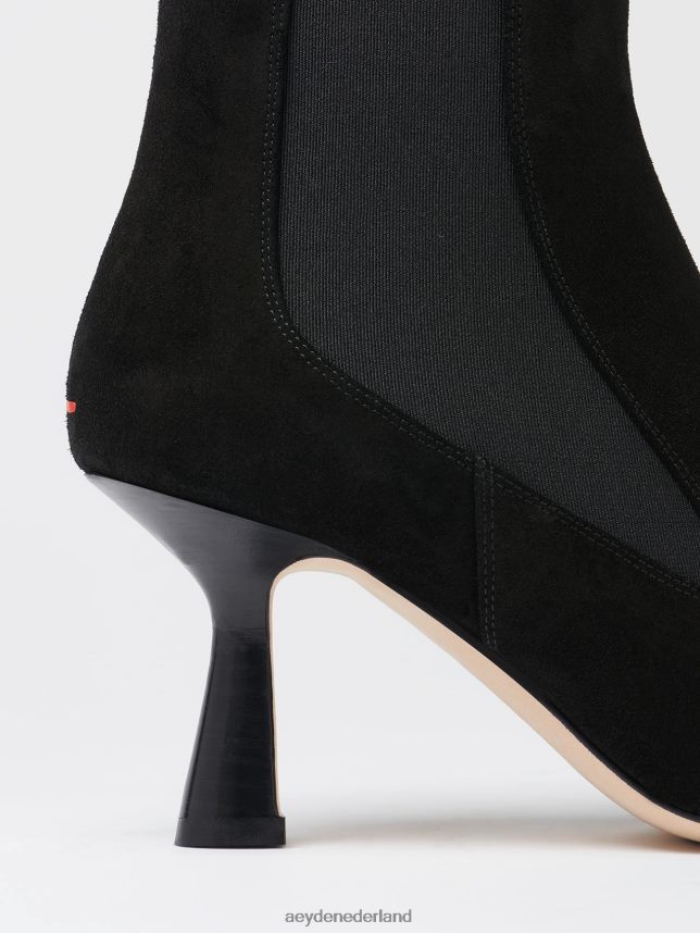 schoenen nl Aeyde Selena zwart suède 624HJR243