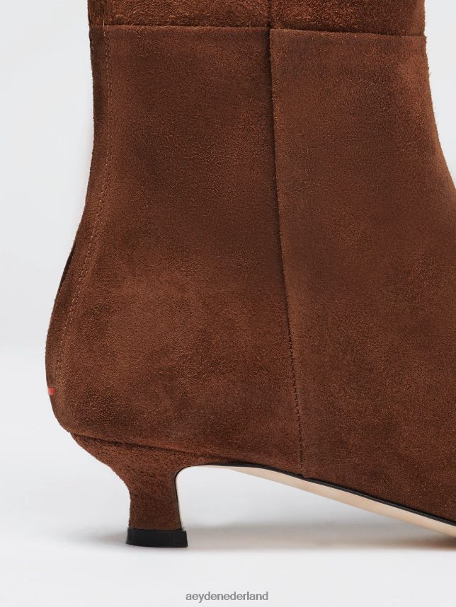 schoenen nl Aeyde Zazie bruin suède 624HJR65