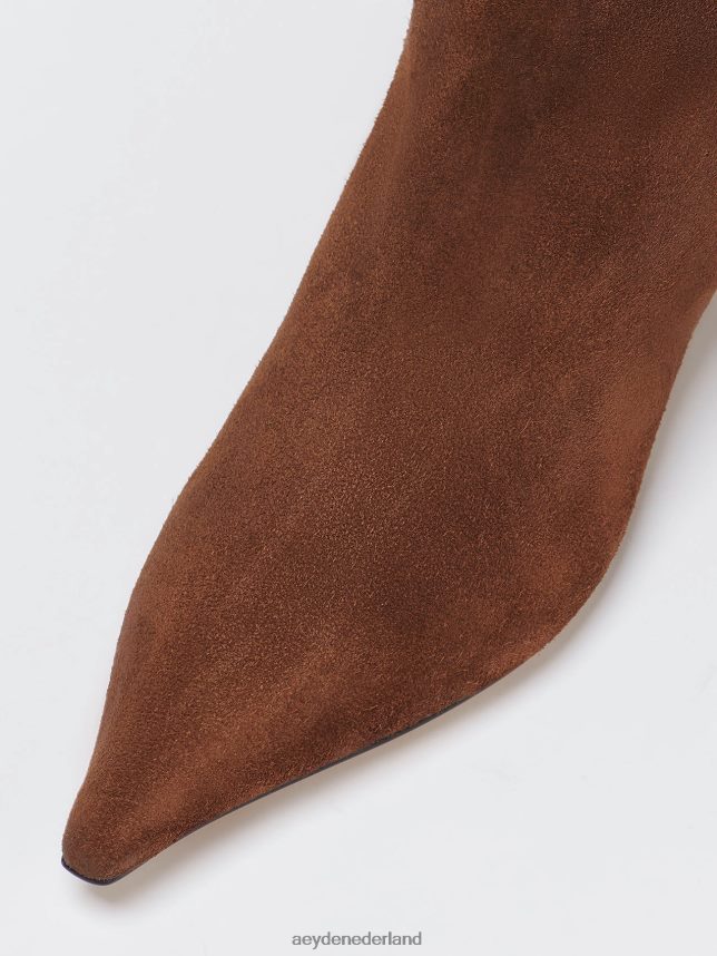 schoenen nl Aeyde Zoë bruin suède 624HJR62