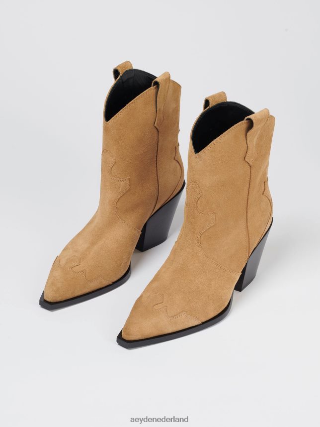 schoenen nl Aeyde albi karamel suède 624HJR265