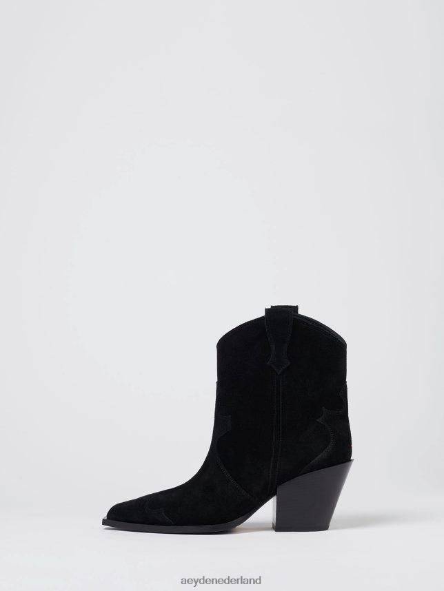 schoenen nl Aeyde albi zwart suède 624HJR266