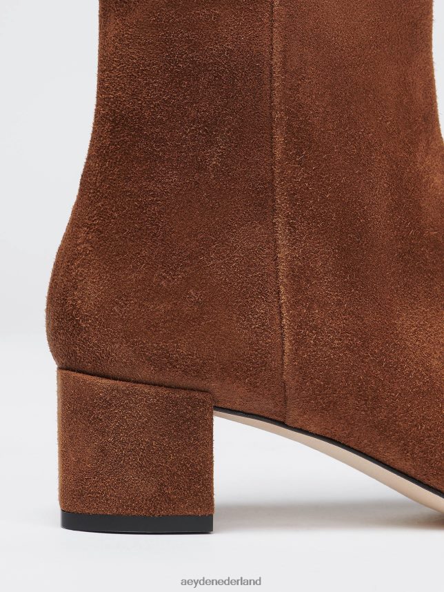schoenen nl Aeyde lin bruin suède 624HJR118