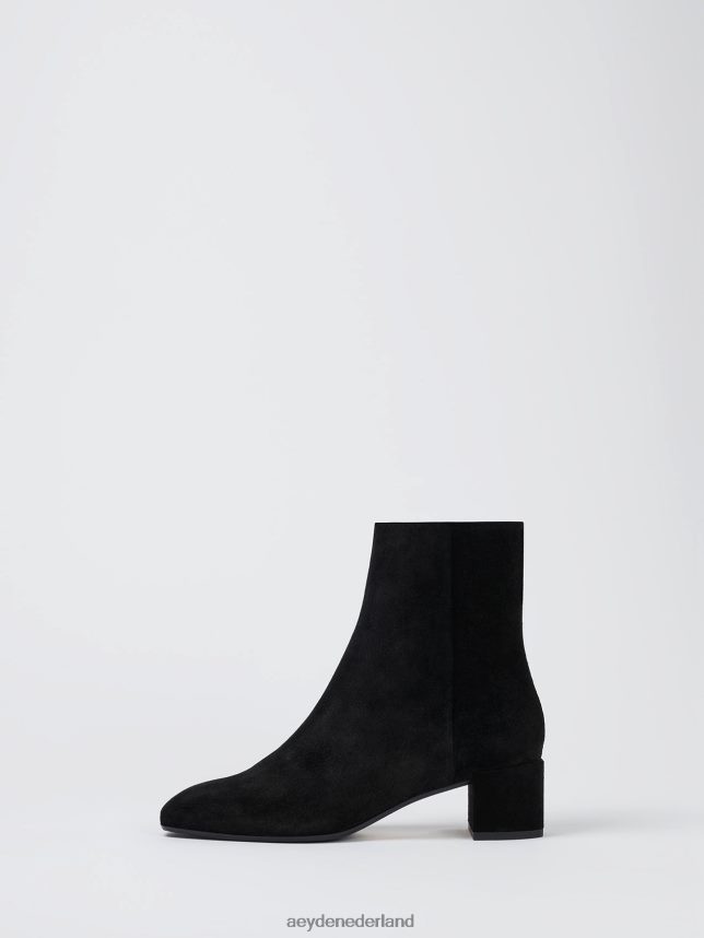 schoenen nl Aeyde lin zwart suède 624HJR115