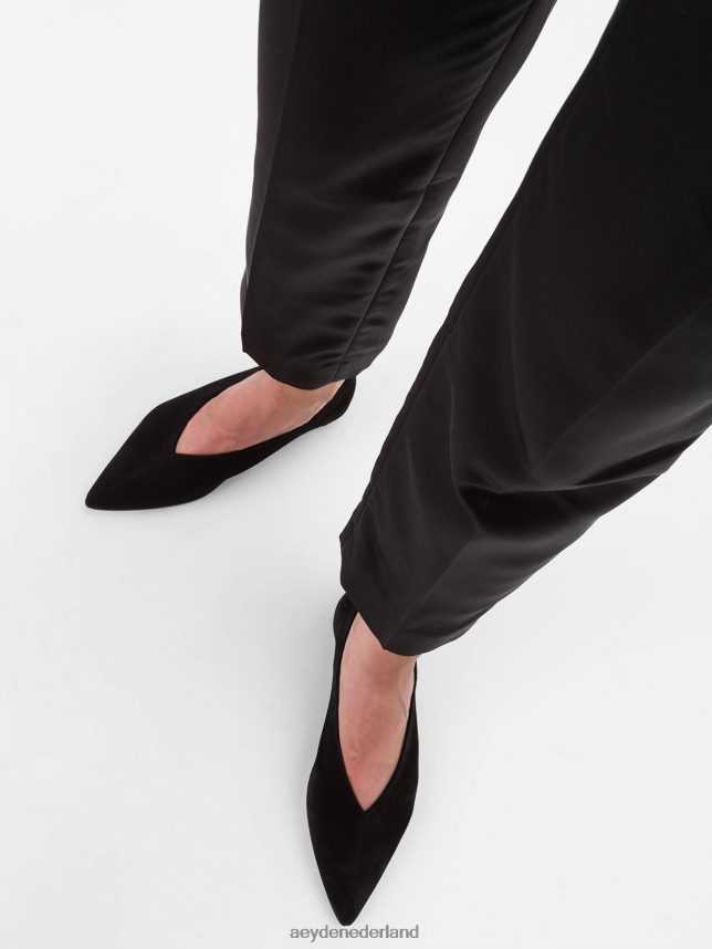 schoenen nl Aeyde moa zwart suède 624HJR216