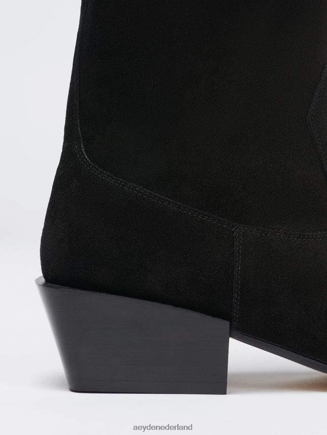 schoenen nl Aeyde rekening zwart suède 624HJR31