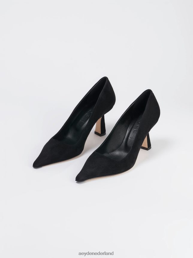 schoenen nl Aeyde zandra zwart suède 624HJR109