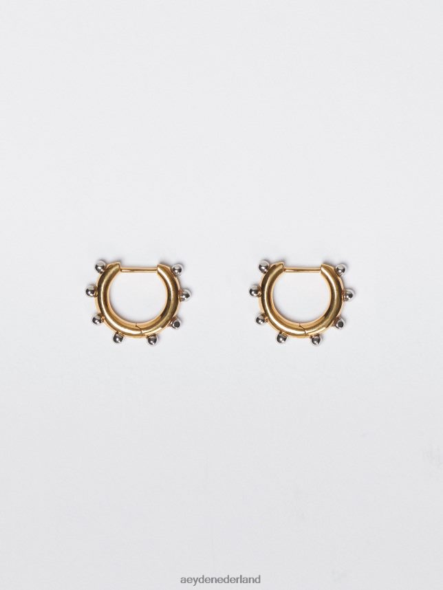 accessoire nl Aeyde Ozzy 18k goud/palladium verguld 624HJR280