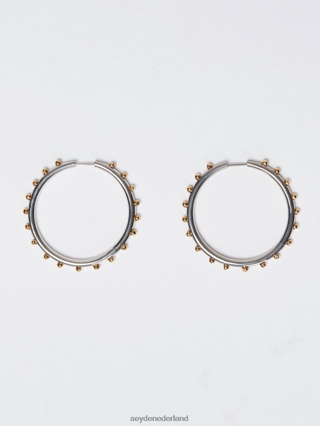 accessoire nl Aeyde otis palladium/18k verguld 624HJR277