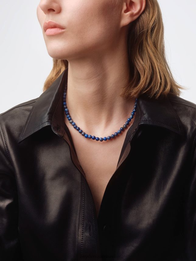 accessoire nl Aeyde zegge palladium/lapis verguld messing 624HJR130